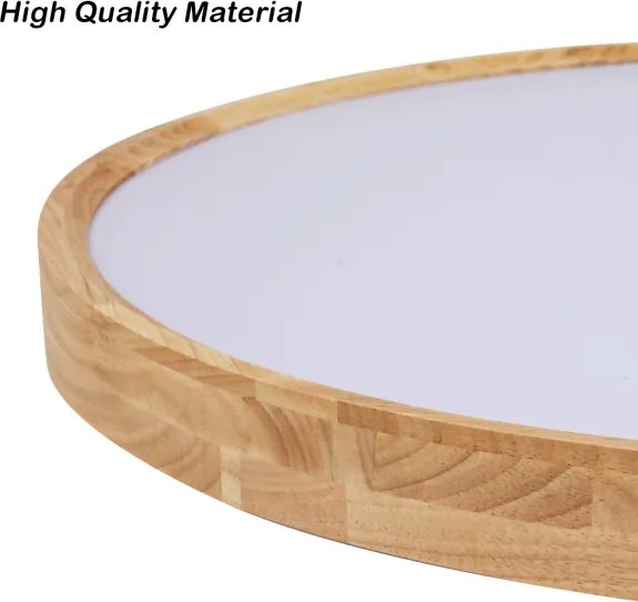 Brilagi - Plafoniera LED WOODROUND LED/40W/230V 3000/4000/6000K Ø 60 cm
