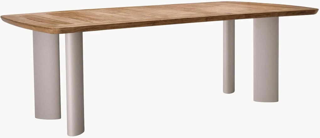 Tavolo da giardino con piano in legno di teak Osario, 230 x 116 cm
