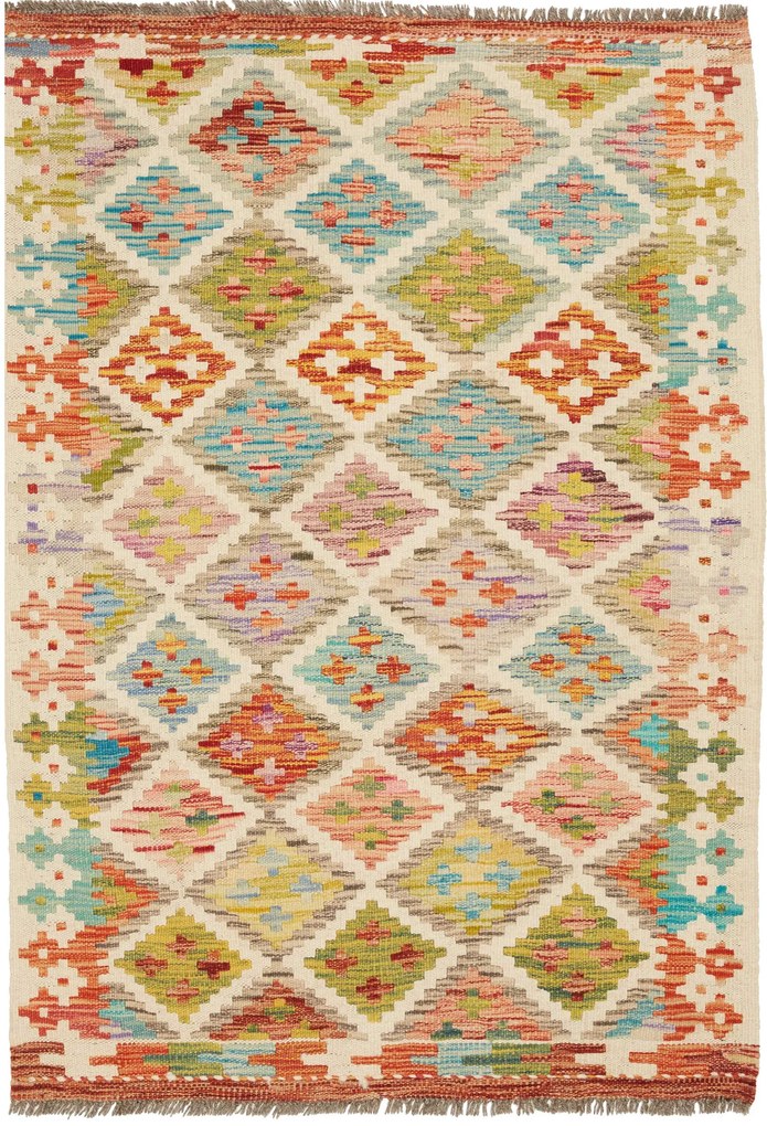Kilim Tappeto orientale 90x120 (Pakistan) Tessuto A Mano