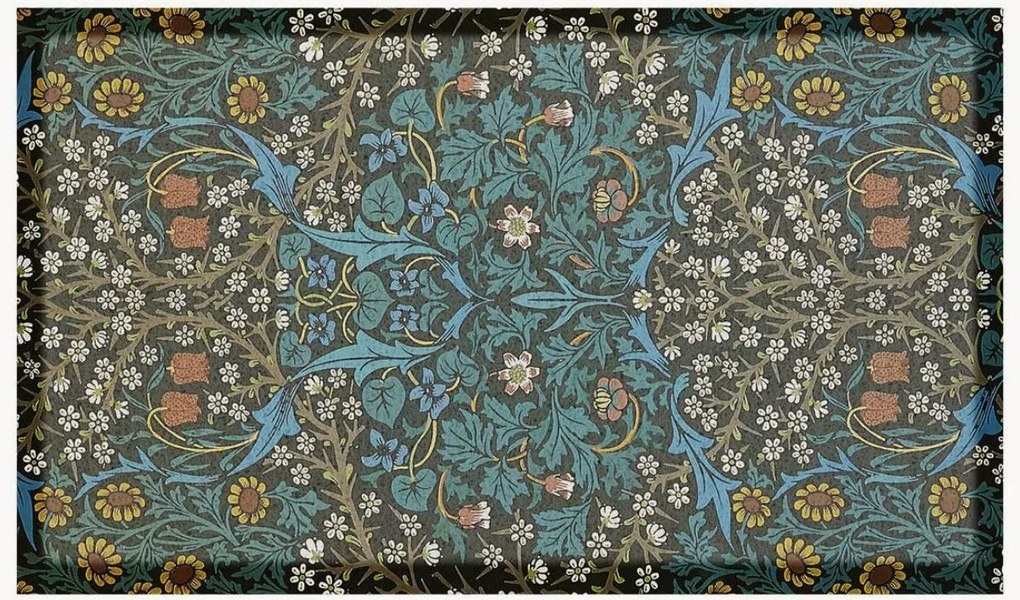 Zerbino lavabile William Morris