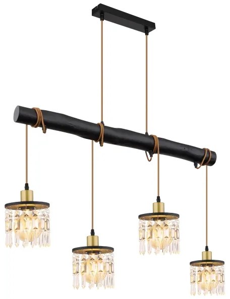 Globo 15533H - Lampadario a sospensione con filo COMMA 1xE27/40W/230V