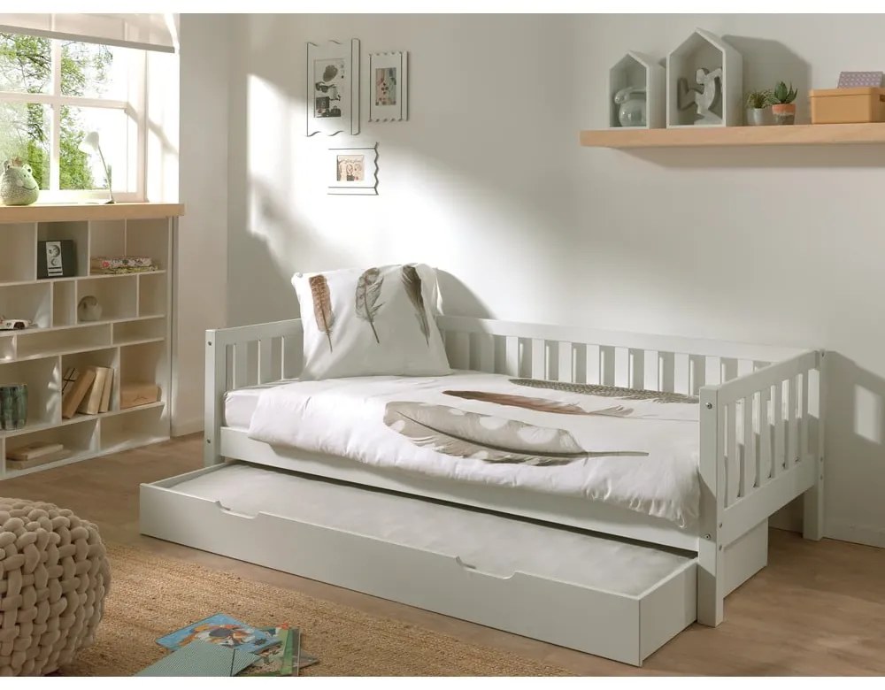 Letto bianco per bambini 90x200 cm Fritz - Vipack