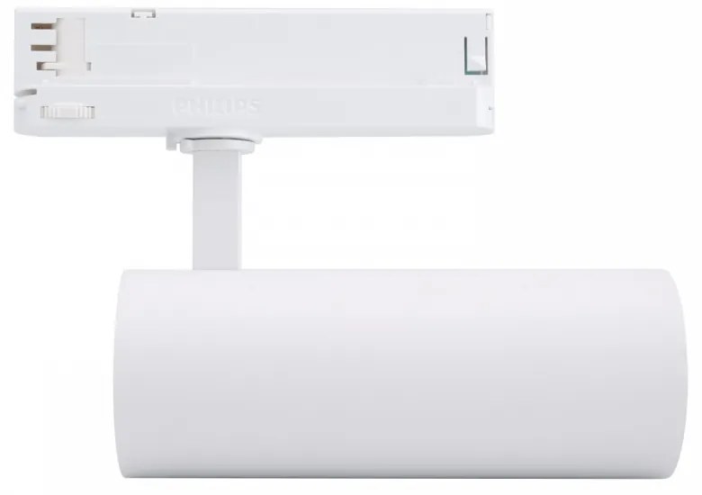 Faro LED 34W per Binario Trifase, 38° + 60° Bianco con driver Philips CRI92 Colore Bianco Naturale 4.000K