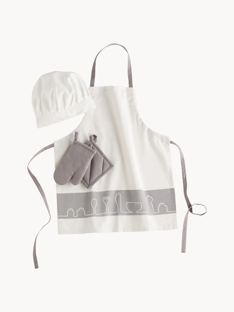 Set da cucina per bambini in cotone Kids' Hub 4 pz