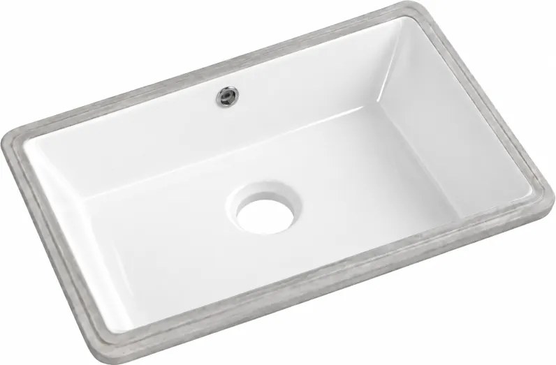 Mexen Venus lavabo sottopiano 54 x 35 cm, bianco - 25415400
