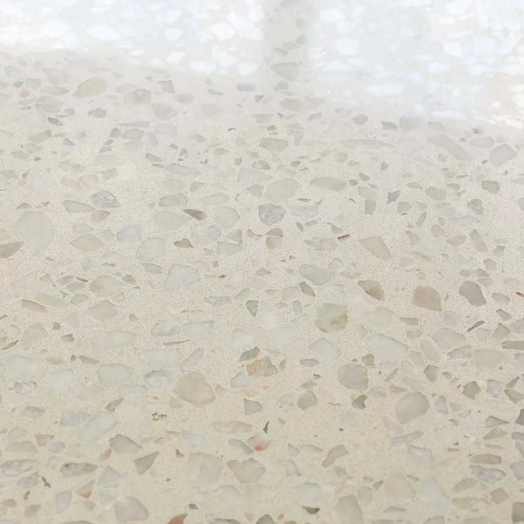 Tikamoon - Paraschizzi Ava in battuto di terrazzo premium moon 120 cm