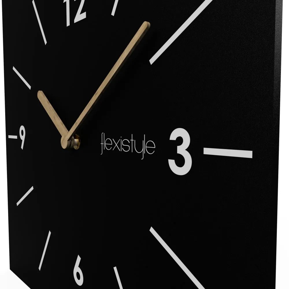 Orologio da parete SCANDIC 30 cm - nero