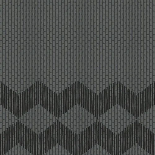 Mutina Tape Zigzag Half Piastrella Cm 20,5x20,5 Black