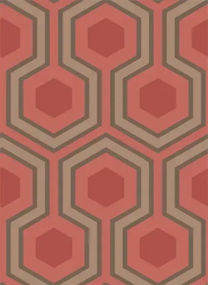 Hicks' Grand - Designtapete von Cole and Son - Red