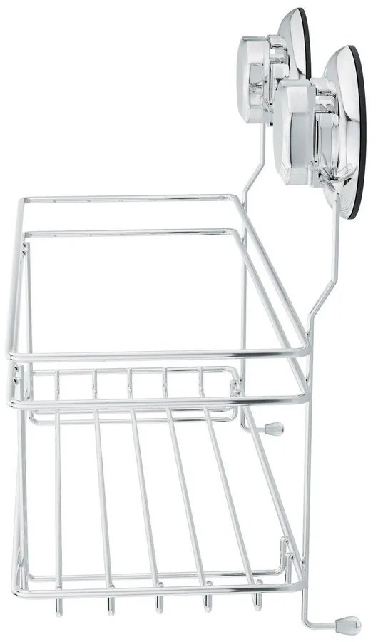 Mensola autoportante in metallo per bagno in argento Bestlock Bath - Compactor