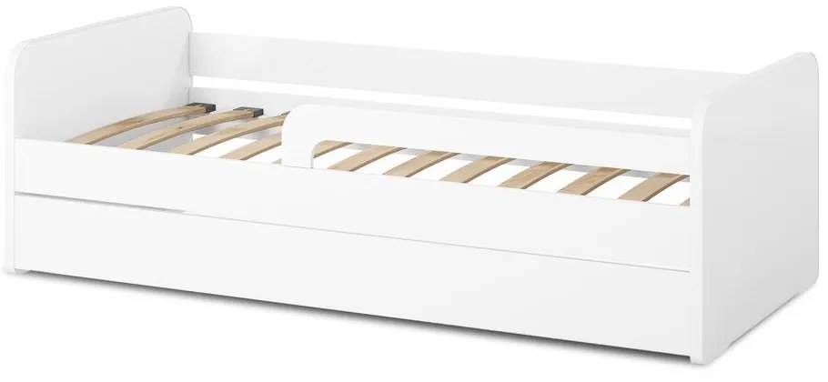 Letto da bambini bianco con rete inclusa 80x160 cm Duuli – ELTAP