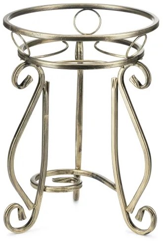 Portafiori 37x29 cm oro