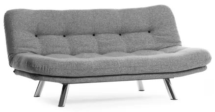 Divanoletto 2 posti BINA, grigio chiaro