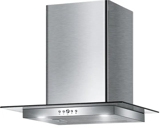 Cappa a parete TGL XA60 FABER argento L 60 cm