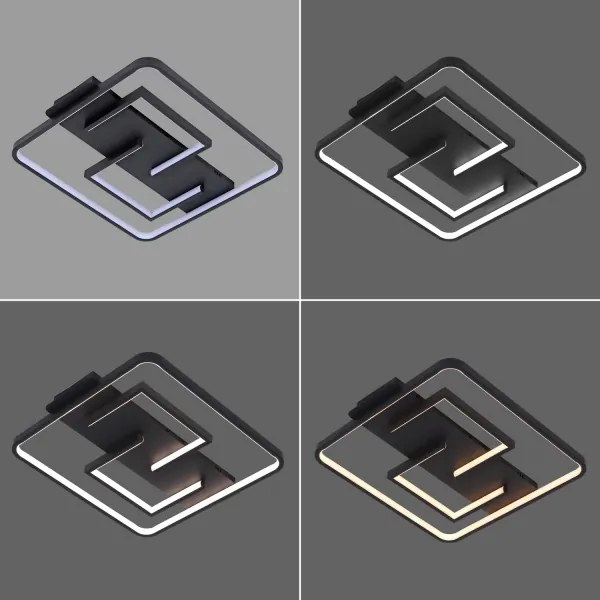 Brilagi - Plafoniera LED dimmerabile FLARE LED/34W/230V 3000-6000K + telecomando