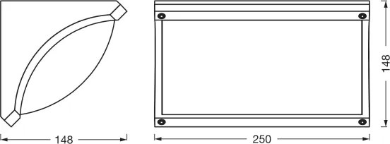 Osram - Applique da esterno ENDURA CLASSIC 1xE27/40W/230V IP54 antracite