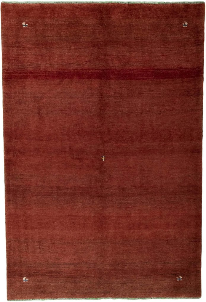 Gabbeh Tappeto persiano 200x300 Rosso (Iran) Annodato A Mano