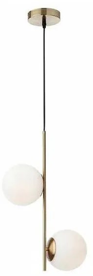 Redo 01-2625 - Lampadario a sospensione con filo NIVA 2xE14/28W/230V