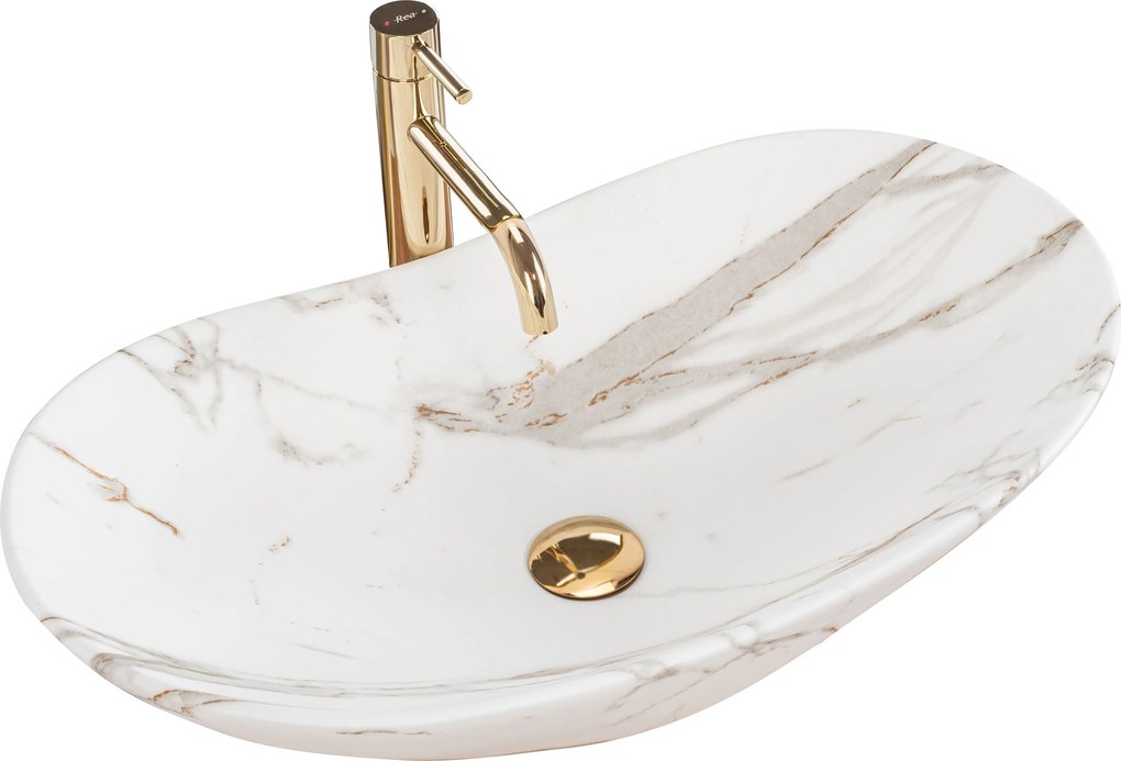 Lavabo da appoggio Rea Royal Lava Mat