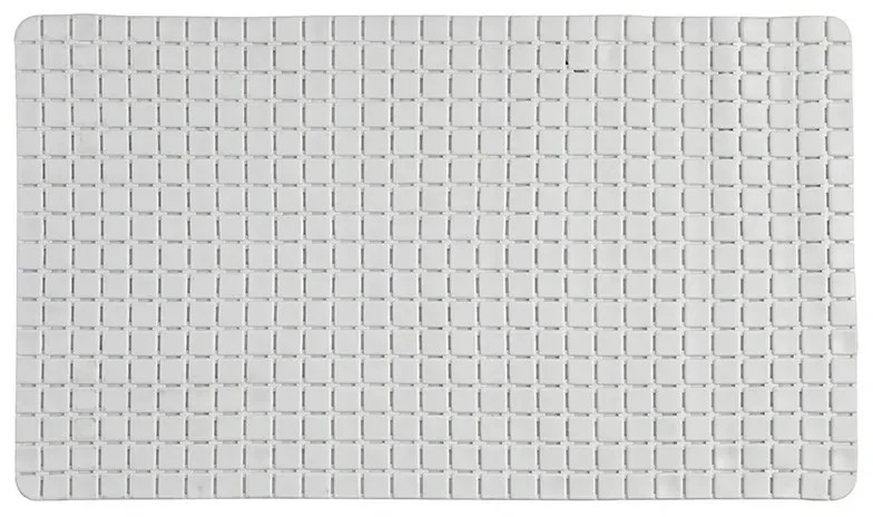 Tappeto Antiscivolo In PVC Per Doccia Mosaico Bianco 40x70 cm