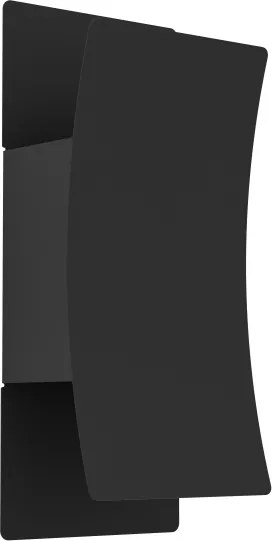Eglo 902021 - Applique da esterno LED VERDOLINO 2xLED/4W/230V IP44 nero