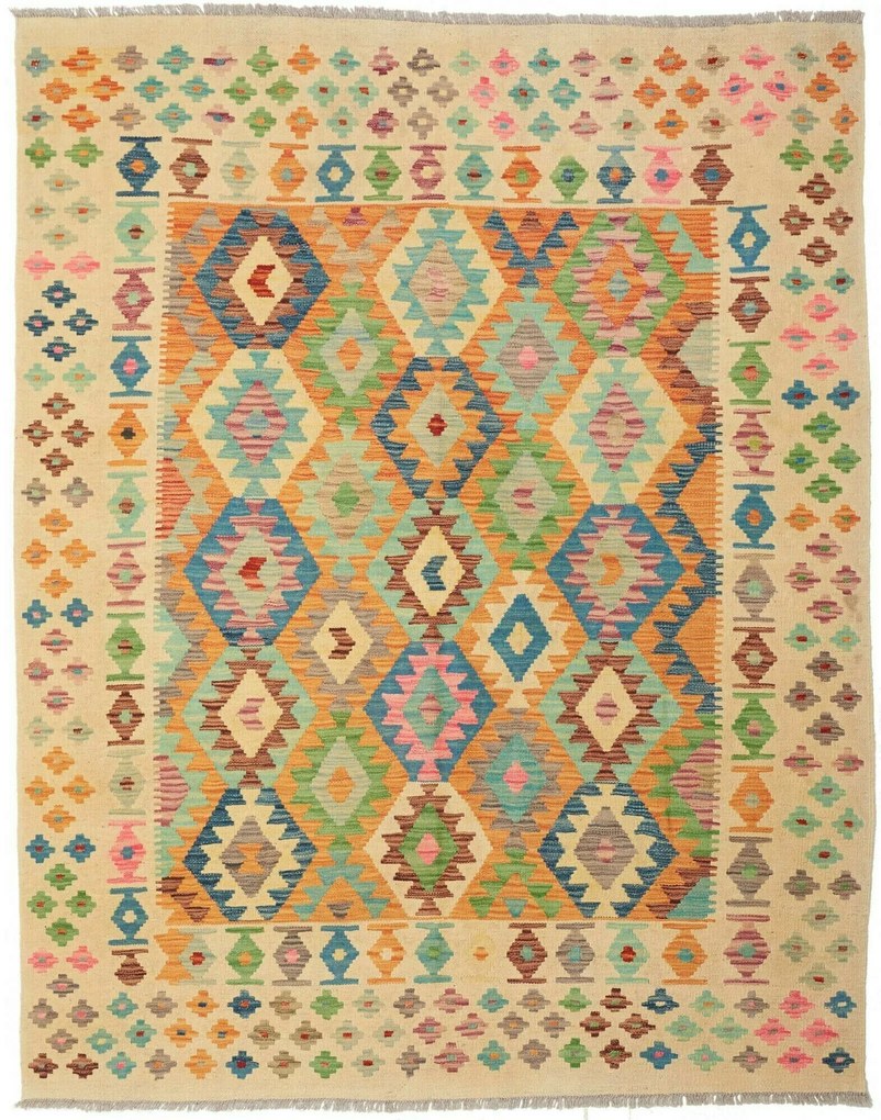 Kilim Tappeto orientale 160 x 200 (Pakistan) Tessuto A Mano