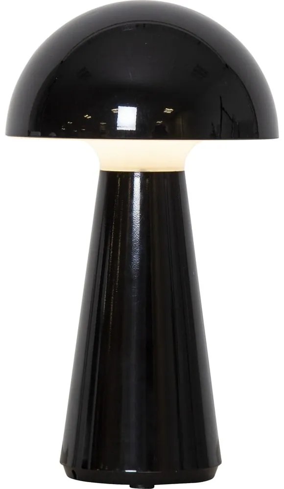 Lampada da tavolo dimmerabile a LED nera (altezza 28 cm) Mushroom - Star Trading