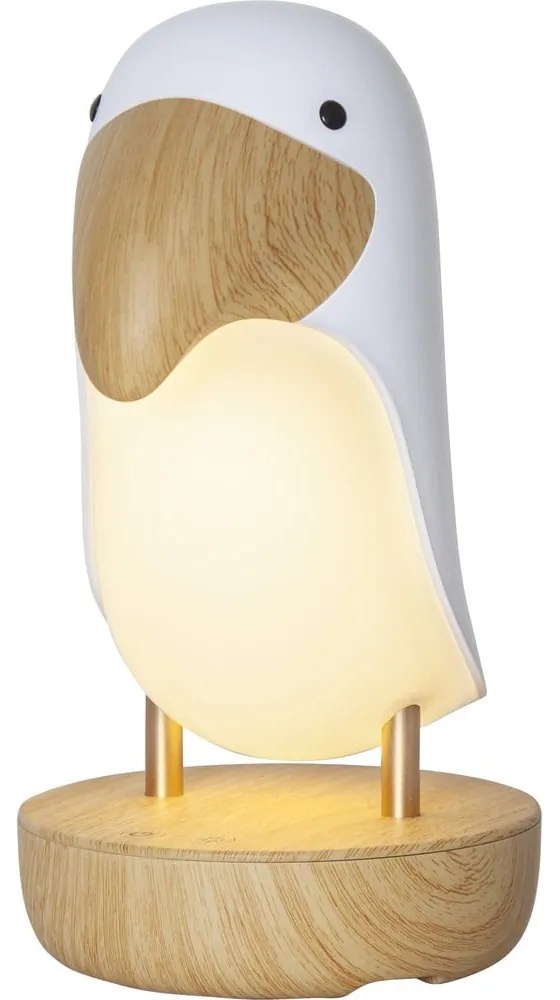 Luce notturna per bambini a LED bianco-marrone Toucan - Star Trading