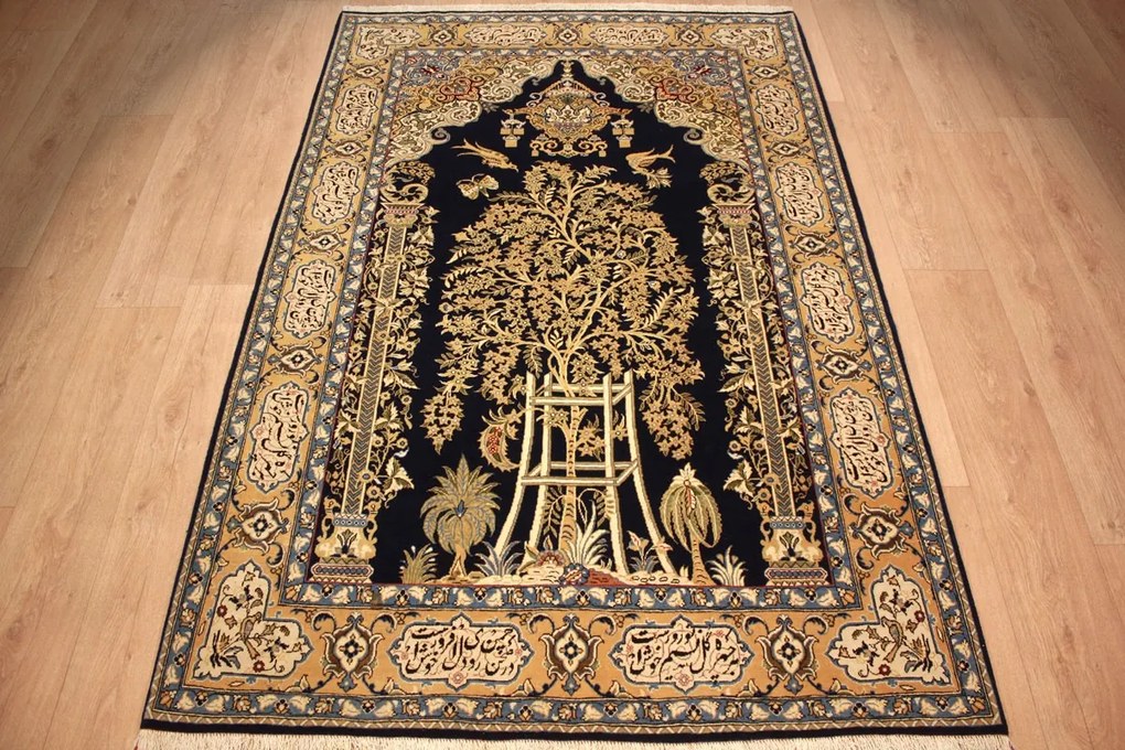 Kashan Tappeto persiano 210 x 130 (Iran) Annodato A Mano