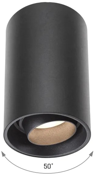 Faretto CHLOE 1xGU10/50W/230V nero