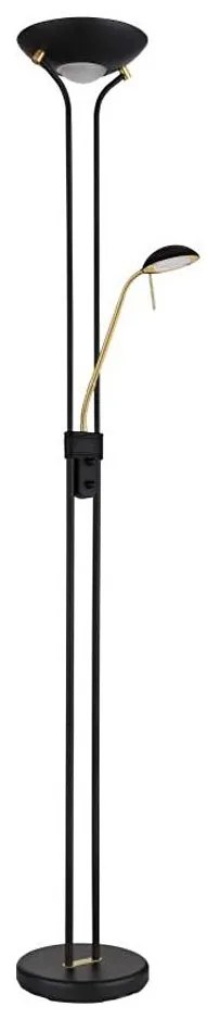 Globo 59020B - Lampada da terra dimmerabile LEONAS LED/20W/230V + LED/5,5W 3000K