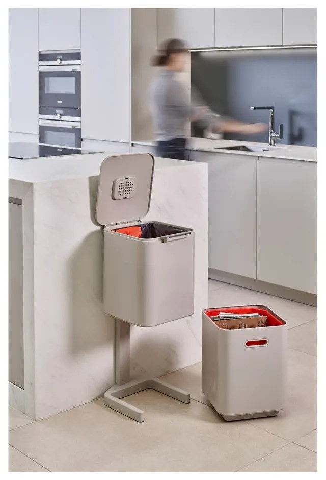 Totem Compact, bianco crema, 40 l - Joseph Joseph