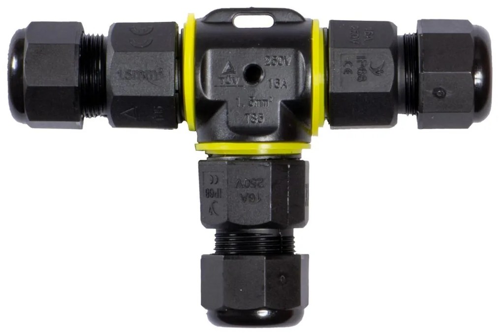Giunzione stagna per 3 cavi IP68 - Professional