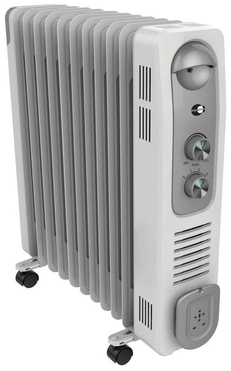 Radiatore ad olio EQUATION Olea bianco 2500 W