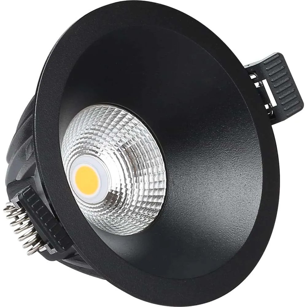 Antidark - Downlight Spot da Incasso 9W 2700K Nero Antidark