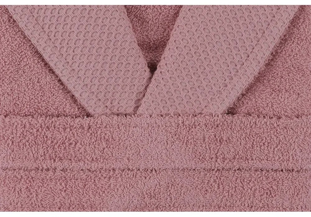 Accappatoio in cotone rosa taglia S Cappa - Foutastic