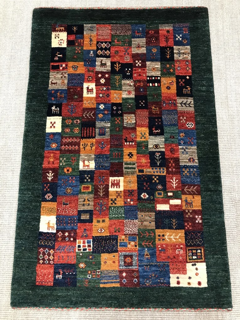 Loribaft Tappeto persiano 80x130 (Iran) Annodato A Mano
