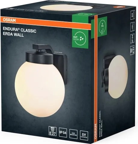 Osram - Lampada da parete per esterni ENDURA CLASSIC 1xE27/40W/230V IP54 antracite