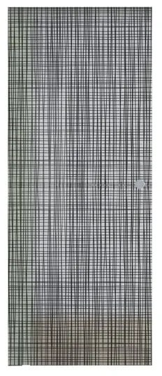Anta per porta scorrevole Canapa in vetro grigio L 88 x H 215 cm sinistra