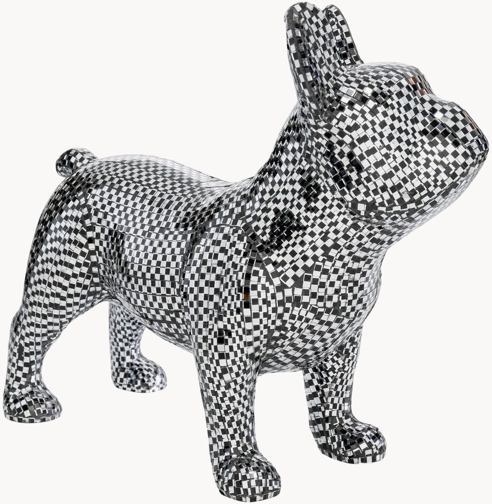 Oggetto decorativo a specchio Bulldog Disco