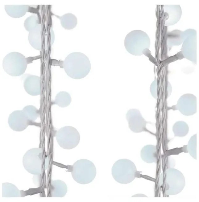 Catena LED da esterno natalizia 40xLED/9m IP44 bianco freddo