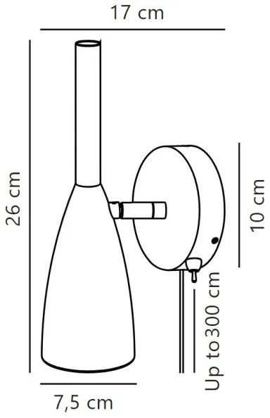 DFTP by Nordlux - Faretto da parete PURE 1xGU10/8W/230V bianco