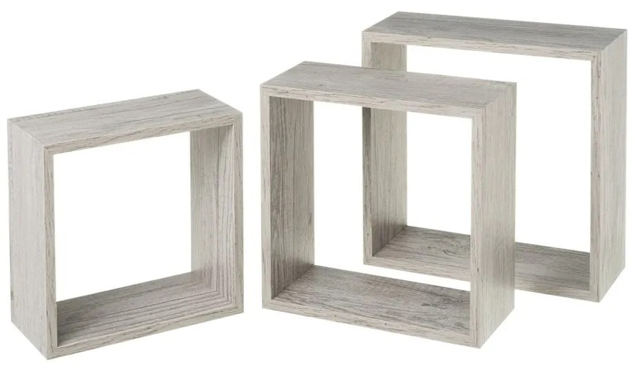 Mensole grigie in set da 3 - Casa Selección