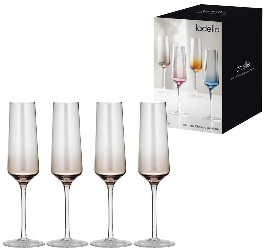 Set di bicchieri da bollicine 4 pz 240 ml Prism – Ladelle