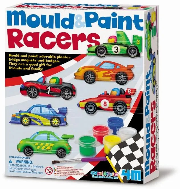 Calchi in gesso - Macchine da corsa