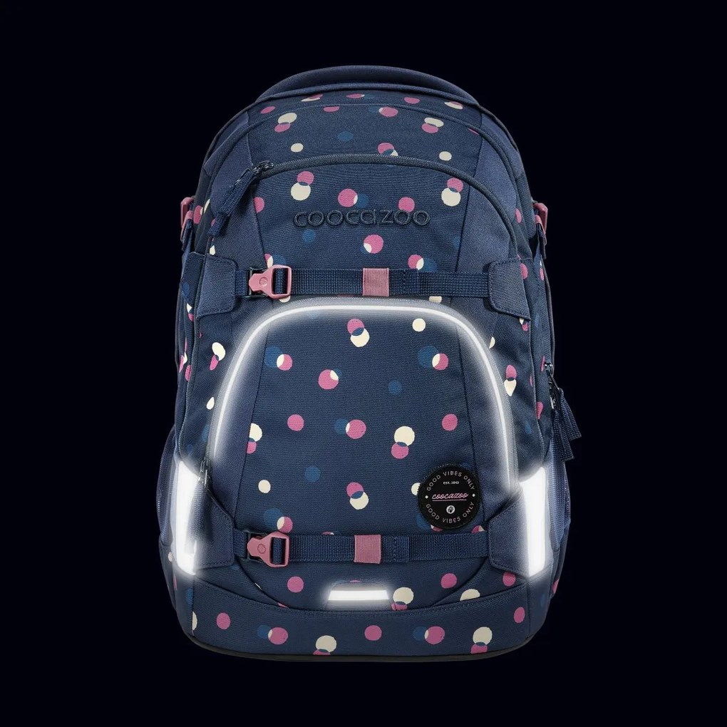 Zaino scuola coocazoo MATE, Bubble Dreams, certificato AGR