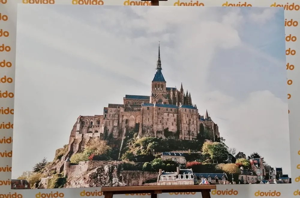 Quadro su tela – Abbazia di Mont-Saint-Michel