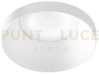 Gfa1160- faretto ad incasso tondo 1 luce attacco gu10 d.7,2cm allum...