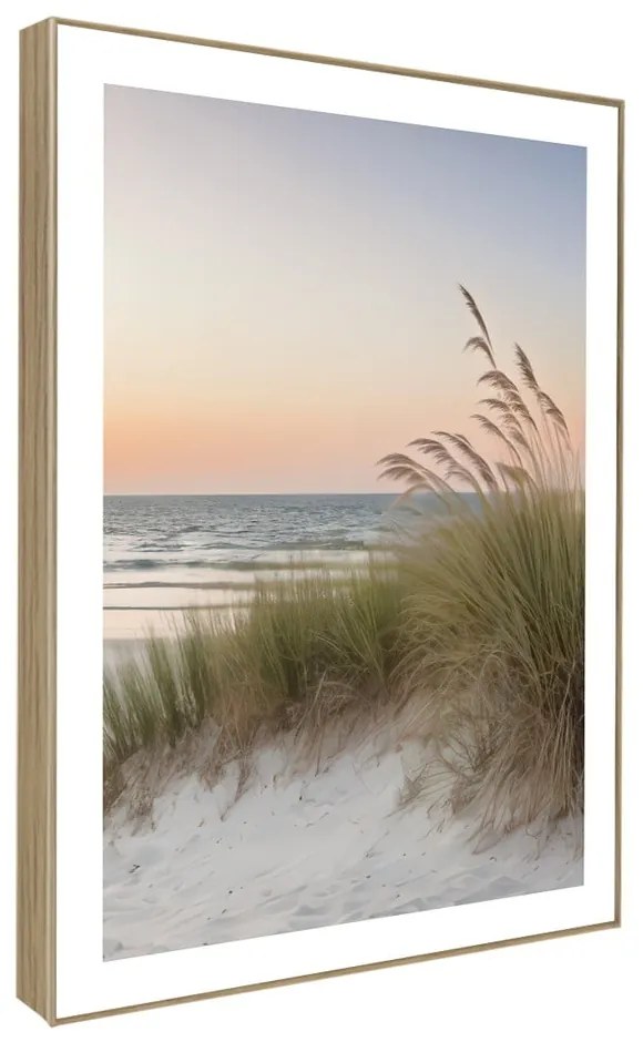 Quadri in set di 3 30x40 cm Sunrise on the Beach