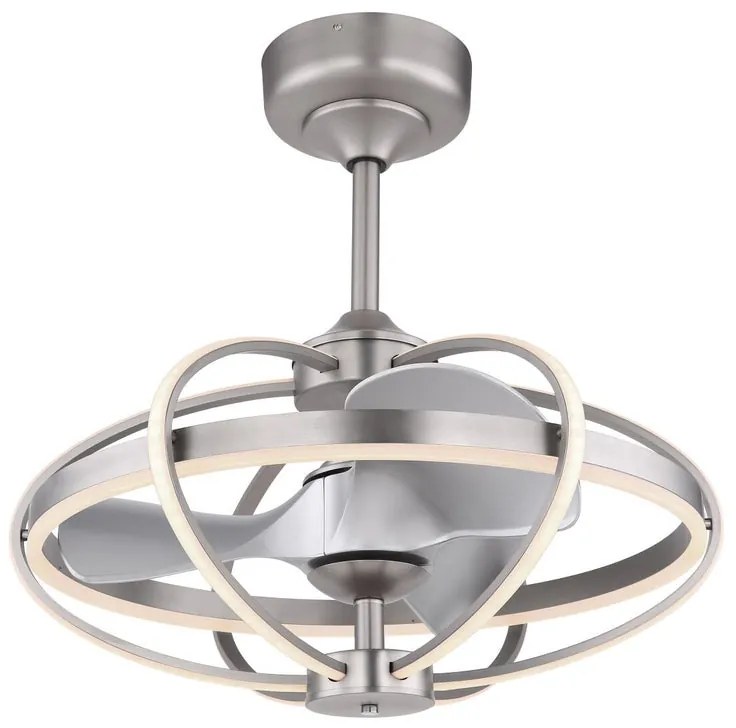 Ventilatore da soffitto Simona grigio, Ø 64 cm IP20